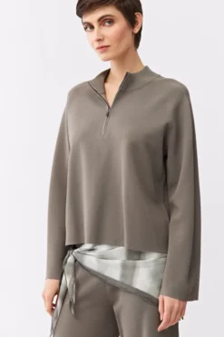 Bluza z dzianiny z długim rękawem