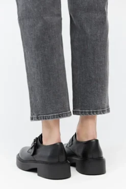 Czarne monk shoes