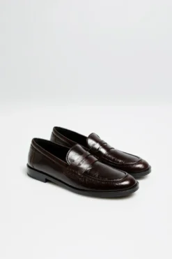 Loafersy ze skóry naturalnej